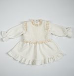 Φόρεμα εκρού Minimo - Image 2