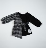 Dress with tweed details - Image 2