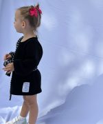 Dress with tweed details - Image 3