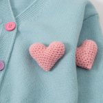 Cute baby girl winter cardigan - Image 3