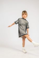 2 pcs dress cotton & tulle