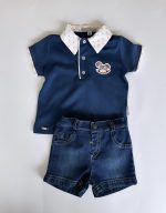 Σετ με τζιν σορτς.