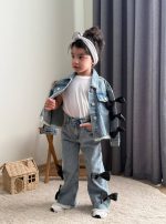 Bow Jean Set