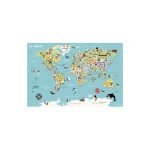 Vilac Μαγνητικό Πίνακας (Παιχνίδι) Παγκόσμιος Χάρτης