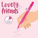 Legami Milano Στυλό Gel 0.5mm ''Lovely Friends'' με Διακοσμητικό Ζωάκι Μονόκερος - CPP0006 - Image 3