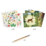 Djeco Inspired by Le Douanier Rousseau - Δημιουργώ με χαλκομανίες Ζωάκια στη φύση - Image 5