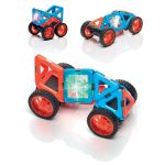 GeoSmart κατασκευές με μαγνήτη Όχημα με led φως 6 χρωμάτων 21τεμ. - Image 3