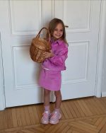 Ρόζ κοτλέ σετ - Image 6