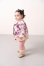 Βρεφικό σετ Floral Teddy - Image 3