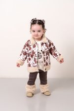 Βρεφικό σετ Floral Teddy