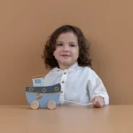 LITTLE DUTCH. Ξύλινη τρεχαλίτσα καραβάκι Sailors Bay. - Image 5