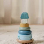 LITTLE DUTCH. Ξύλινη πυραμίδα ταξινόμησης & ταλάντωσης Forest Friends FSC (LD7242) - Image 5