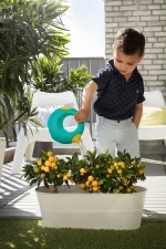 Quut. Ποτιστήρι 0,5L Banana Blue (γαλάζιο-κίτρινο) QU172420