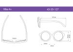 REAL SHADES. Παιδικά γυαλιά ηλίου Vibe Kid 4-6 ετών Warm Grey - Image 3