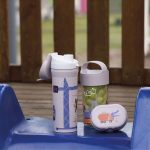 Koziol Οργανικό Δοχείο για Σνακ & Παγούρι Buddy Snack Trucks 500ml Γκρί - Image 3