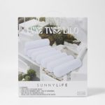 Luxe Tube Lilo Float Le Weekend White Sunnylife