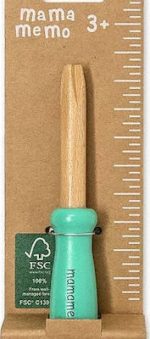 MamaMemo Παιδικά Εργαλεία Ξύλινο Κατσαβίδι Astrup 83701