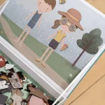 LITTLE DUTCH. Μαγνητικό παιχνίδι σύνθεσης εικόνων σε κασετίνα Jim & Rosa FSC - Image 5