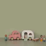 LITTLE DUTCH. Ξύλινο αυτοκινητάκι με τροχόσπιτο FSC - Image 2