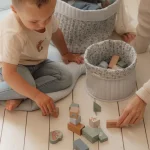LITTLE DUTCH. Σετ ξύλινα τουβλάκια Forest Friends FSC - Image 4