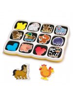 SMART PUZZLE ΖΩΑ ΦΑΡΜΑΣ ΔΙΠΛΗΣ ΟΨΗΣ 13pcs - Image 2