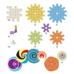 QUERCETTI KALEIDO GEARS PLAY ECO 38 τεμ. - Image 3