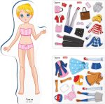 Μαγνητικό Παιχνίδι Κατασκευών Fashion Anna - Image 4