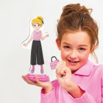 Μαγνητικό Παιχνίδι Κατασκευών Fashion Anna - Image 2