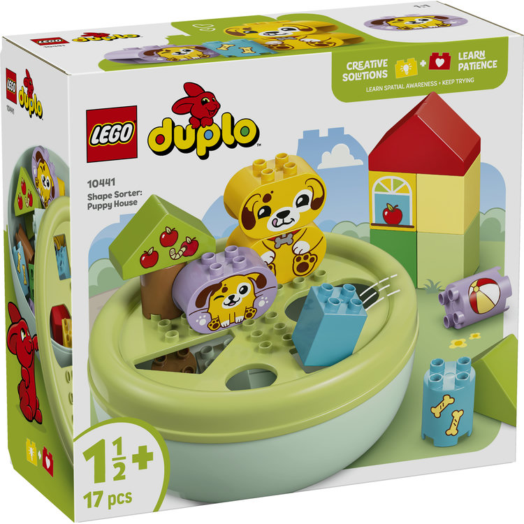 02c3eb6a-2443-49d3-b88b-b1b900980dc7 10441 SHAPE SORTER: PUPPY HOUSE - Image 1