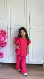 Fuchsia Ruffle Σετ - Image 2