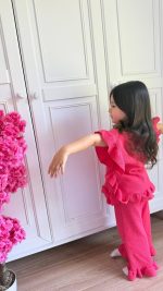 Fuchsia Ruffle Σετ - Image 6