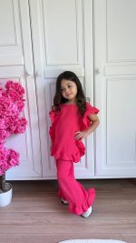 Fuchsia Ruffle Σετ - Image 4