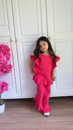 Fuchsia Ruffle Σετ - Image 3