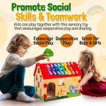 Εκπαιδευτικό Παιχνίδι Montessori Σπιτάκι - Image 3