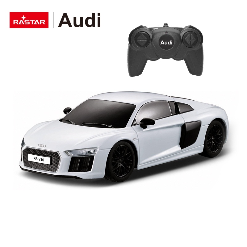 72300 AUDI R8 1:24 ΤΗΛΕΚΑΤΕΥΘΥΝΟΜΕΝΟ ΛΕΥΚΟ - Image 1