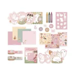 LITTLE DUTCH. Σετ ζωγραφικής - κατασκευών σε βαλιτσάκι Rosa Fairy Garden - Image 4