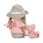 LITTLE DUTCH. Υφασμάτινη κούκλα Ranger Rosa Safari Friends GRS - Image 8