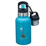 CARL OSCAR. Ανοξείδωτο μπουκάλι θερμός 350ml TEMPflask Καμηλοπάρδαλη - Τιρκουάζ - Image 2