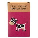 CARL OSCAR. Ανοξείδωτο θερμός φαγητοδοχείο 300ml TEMP LunchJar Αγελάδα - Μωβ - Image 4