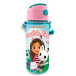 ΠΑΙΔΙΚΟ ΠΑΓΟΥΡΙ ΑΛΟΥΜΙΝΙΟΥ 600ml ΜΕ ΛΑΒΗ GABBY'S DOLLHOUSE