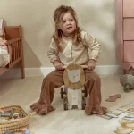LITTLE DUTCH. Ξύλινο τροχήλατο Λιονταράκι Safari Friends FSC - Image 10