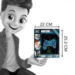 Buki France DIY Φωτεινό Κάδρο Neon Gamepad - Image 8
